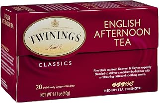 Twinings TEA, English Afternoon Tea 20 Bags