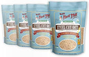 Bob's Red Mill Organic Steel Cut Oats, 24oz (4 Pack)
