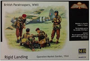 Masterbox 1/35 British Paratroopers, WWII - Operation Market Garden 1944 "Rigid Landing" - 4 Figures