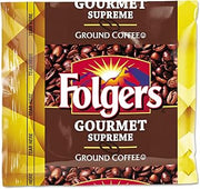 Folgers 06437 Coffee, Fraction Pack, Gourmet Supreme, 1.75oz, 42/Carton
