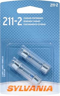 SYLVANIA 211-2 Basic Miniature Bulb, (Contains 2 Bulbs)