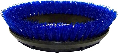 Bissell BigGreen Commercial 237.058BG Scrub Brush, .020" Bristle Diameter Crimped Polypropylene for BGEM9000 Easy Motion Floor Machine, 12", Blue