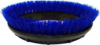Bissell BigGreen Commercial 237.058BG Scrub Brush, .020" Bristle Diameter Crimped Polypropylene for BGEM9000 Easy Motion Floor Machine, 12", Blue