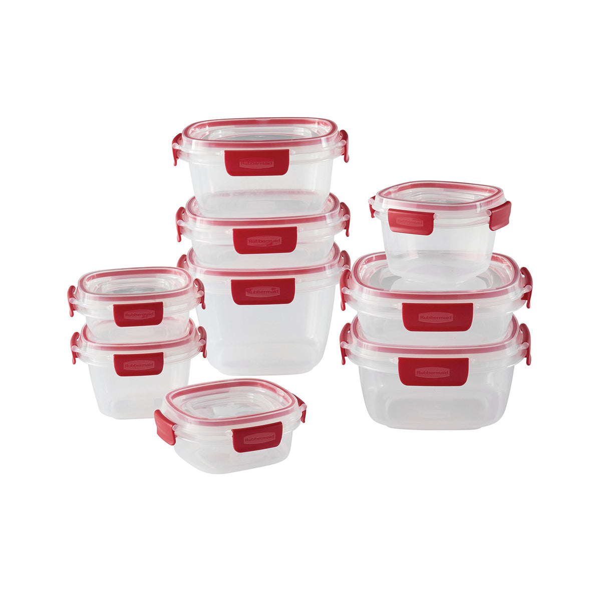 Rubbermaid Set / 18-Piece Set / Clear Container Sets