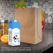 Stock Your Home 400 Count / Brown / 52.0 pounds Food Storage Bags