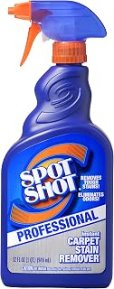Spot Shot Professional Instant Carpet Stain Remover with Trigger Spray, 32 OZ (2-Pack)