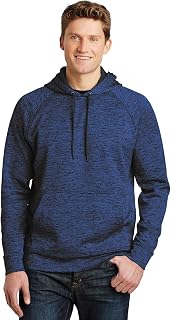 SPORT-TEK Unisex PosiCharge Electric Heather Fleece Hooded Pullover