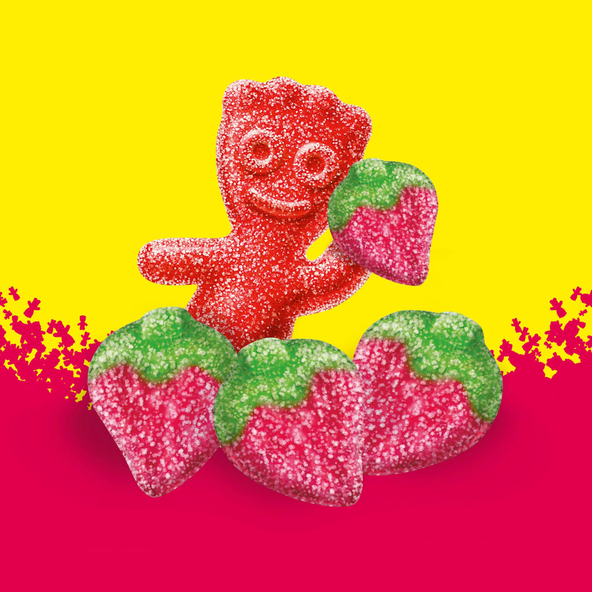 Sour Patch Kids Strawberry / 3.5 Ounce (Pack of 12) / 1 Gummy Candy