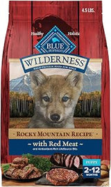 Blue Buffalo Wilderness Rocky Mountain Recipe Puppy Dry Dog Food, 4.5 lb