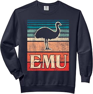 Safari Animal Lover Zookeeper Ornithologist Emu Lover Comfort Colors Adult Sweatshirt