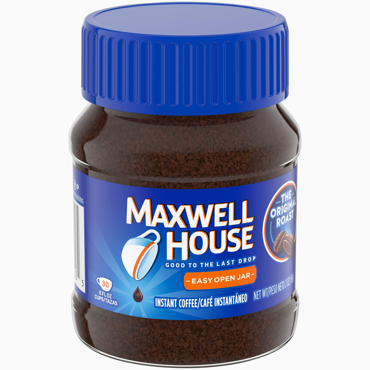 Original Medium Roast Instant Coffee (2 oz Jar) by MAXWELL HOUSE – 2 Ounce (Pack of 1), Model 043000794005