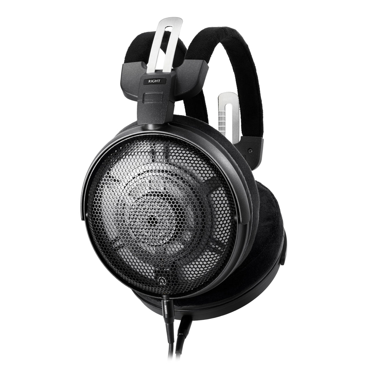 Dynamic Headphones by Audio-Technica – One Size, Stainless Steel, Black, Model ATH-ADX3000