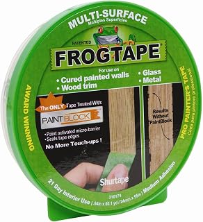 FrogTape 0.94 in. W x 60 yd. L Green Medium Strength Painter's Tape 1 pk