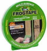 0.94 in. W x 60 yd. L Green Medium Strength Painter's Tape 1 pk by FrogTape – Medium, Green, Pack of 10, Model 1358463
