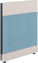 Global Industrial Modular Partition Base Panel, 30" W x 38" H, Blue