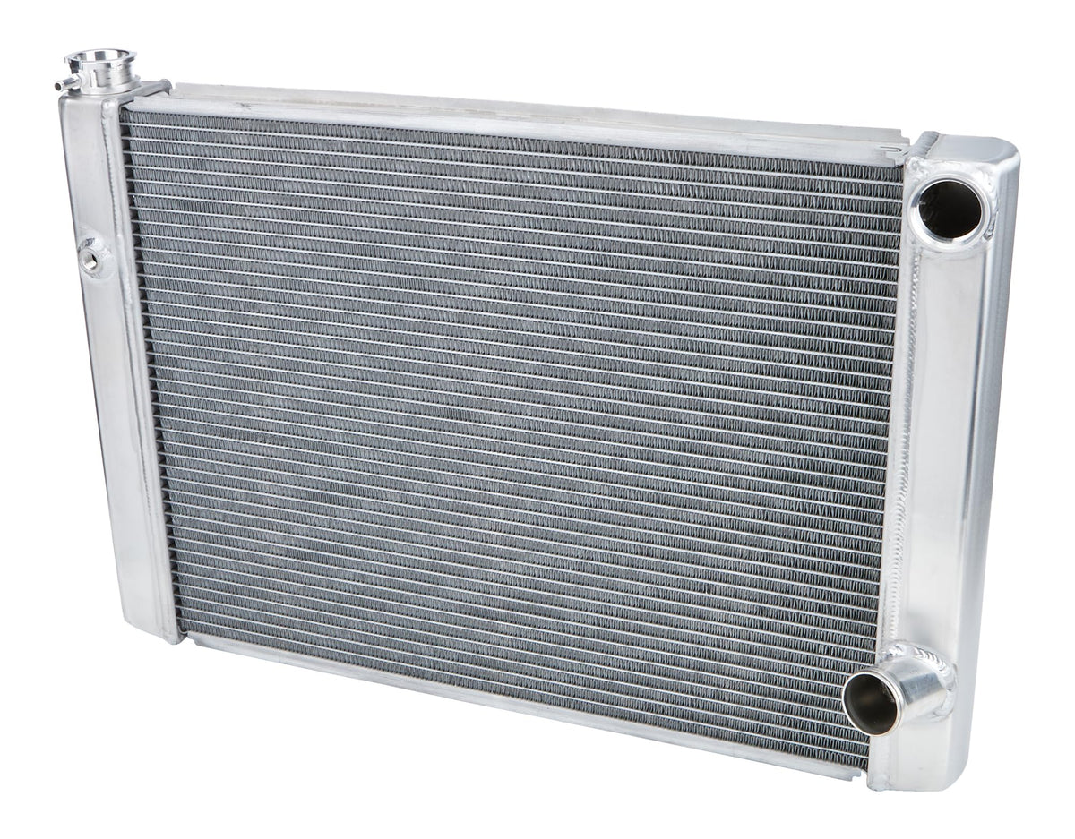 ‎ Radiator - 28 in W x 19 in H x 2.25 in D - Dual Pass - Passenger Side Inlet - Passenger Side Outlet - Aluminum - Natural - Each by Allstar Performance – Aluminum, Model ALL30336