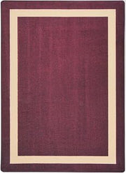 Joy Carpets Portrait Solid Colored Area Rug, Heather, 10'9" x 13'2"