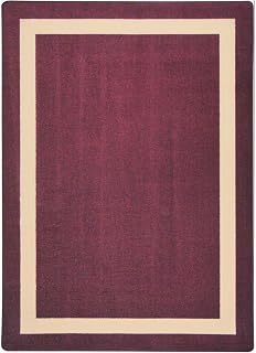 Joy Carpets Portrait Solid Colored Area Rug, Heather, 10'9" x 13'2"