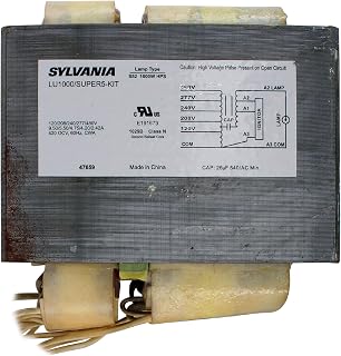 SYLVANIA 47659 - LU1000/SUPER5-KIT 120/208/240/277/480V High Pressure Sodium Ballast Kit