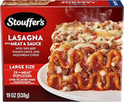 Stouffer's Lasagna with Meat & Sauce, Single Serve Frozen Meal, 19 Oz