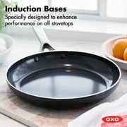 OXO 12 Piece Cookware Set / Black / 1 Cookware Sets