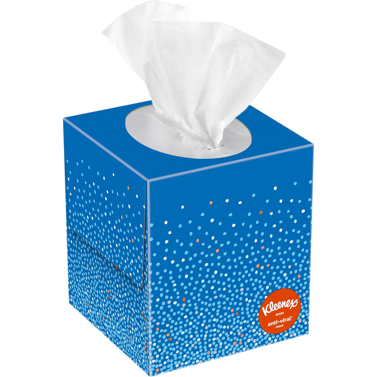 Anti-viral Facial Tissue by Kleenex – 1 Count (Pack of 27), Paper, Blue, Pack of 27, Model 54505CT