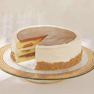 SWEET STREET DESSERTS Sweet Street Salted Caramel Vanilla Crunch Cake, 4.87 Pound - 2 per case.