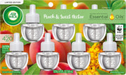 Air Wick Peach & Sweet Nectar / 4.73 Fl Oz (Pack of 1) / Multicolor Electric