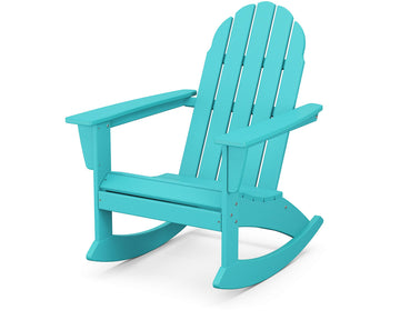 ® Vineyard Rocking Chair by Polywood – High Density Polyethylene (HDPE), Aruba, Model ADR400AR