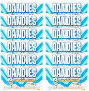 DANDIES Vanilla Flavored Vegan Marshmallows, Non GMO, Gelatin Free, 10 Ounces (Pack Of 12)