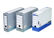 Bankers Box Blue / 100mm / Modern Storage File Boxes