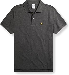 Brooks Brothers Men's Short Sleeve Cotton Pique Stretch Logo Polo Shirt