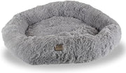 Armarkat Extra Large, Fluffy Gray Round Cat Bed - C71NHS