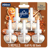 PlugIns Scented Oil 5 Refills by Glade – 3.35 Fl Oz (Pack of 1), Brown, Model 399451