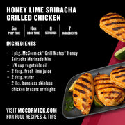 McCormick Honey Sriracha Marinade Mix by Grill Mates – 1 Ounce (Pack of 1)