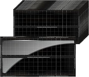 Catchmaster Vector Universal Replacement Glue Boards Black, UV Light Fly Trap for Home, Unscented Gnat Traps for House, UV Lamp Insect & Mosquito Killer Refill, Adhesive Bug Light Boards, 12-Pack
