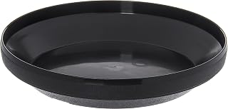 DINEX DX108703 High Heat Plastic Pellet Underliner, 9-1/2" Diameter x 1-7/8" Height, for Insulated Domes, 9.5" Length, 5" Width, 12" Height, Onyx (Pack of12)