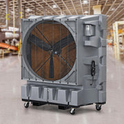 48" Diameter Portable Evaporative Cooler by Global Industrial – Plastic, Gray, Model KT-48