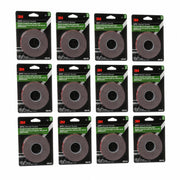 3M 12 Pack / Black / 12 Side