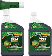 Scotts Liquid Green Max Lawn Food, 32 fl. oz. (2-Pack) | Liquid Lawn Fertilizer and Iron Supplement, for Any Grass Type, 29-0-0 NPK