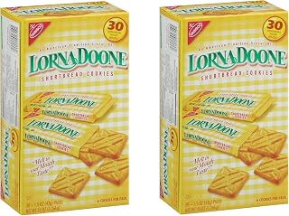 Lorna Doone Shortbread Cookies, 1.50z Pack, 30 Count(Pack of 2)
