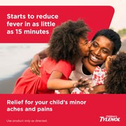 Tylenol Cherry Dye Free / 8 Ounce / Cherry (Dye-free) Acetaminophen