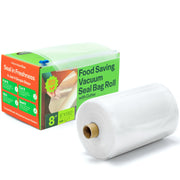 8 x 150 ft Vacuum Seal Bag Rolls in Dispenser Box by Stock Your Home – 8 x 150 Inch, Polyethylene (PE)