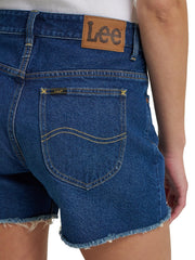 Women's 3" Cut Off Short by Lee – Cotton Blend, Into the Void, Model 112362147
