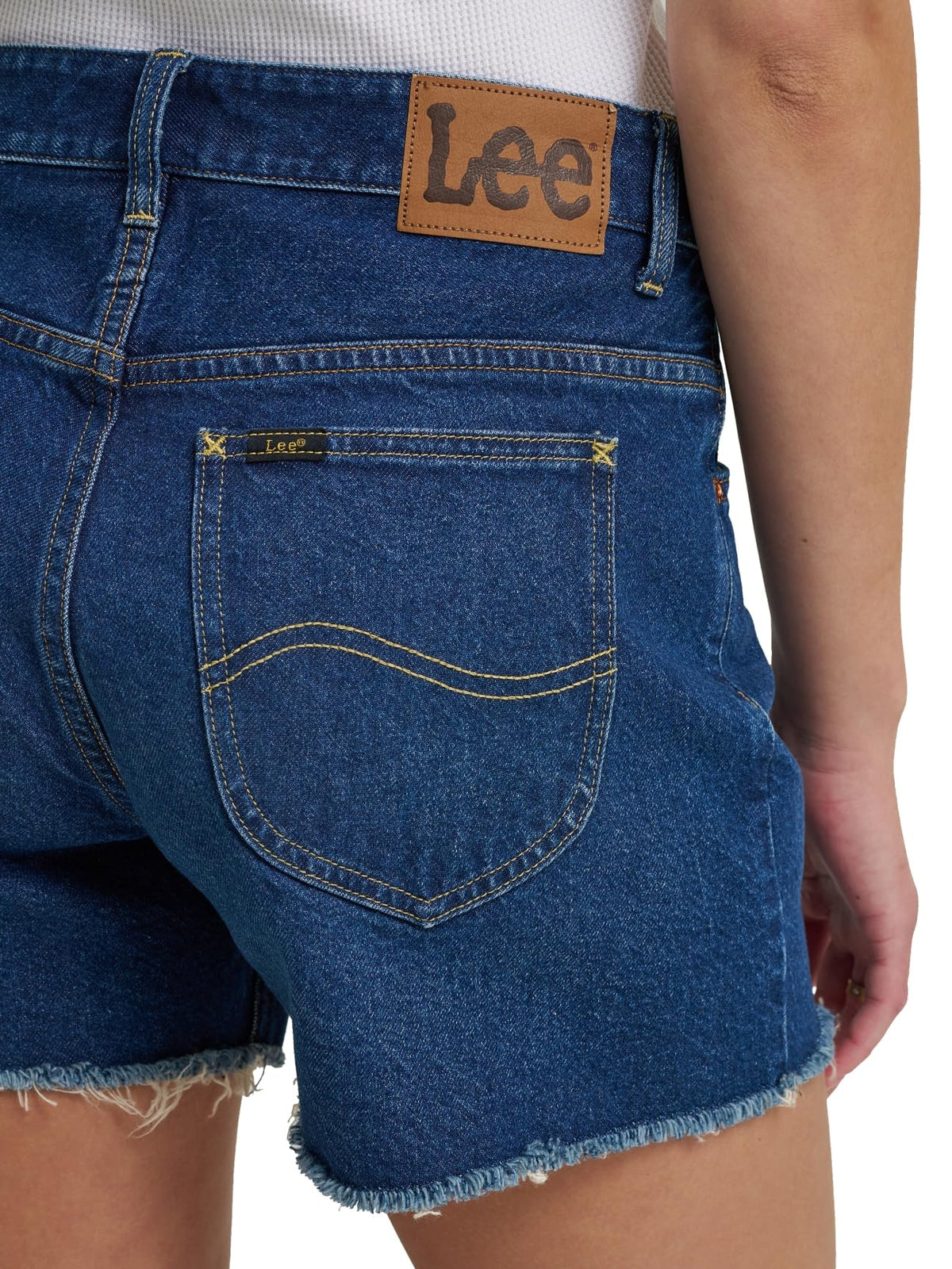 Women's 3" Cut Off Short by Lee – Cotton Blend, Into the Void, Model 112362147