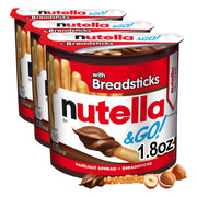 & GO! Hazelnut And Cocoa Spread With s by Nutella – 1.8 Ounce (Pack of 3), Pack of 3, Model 009800800056