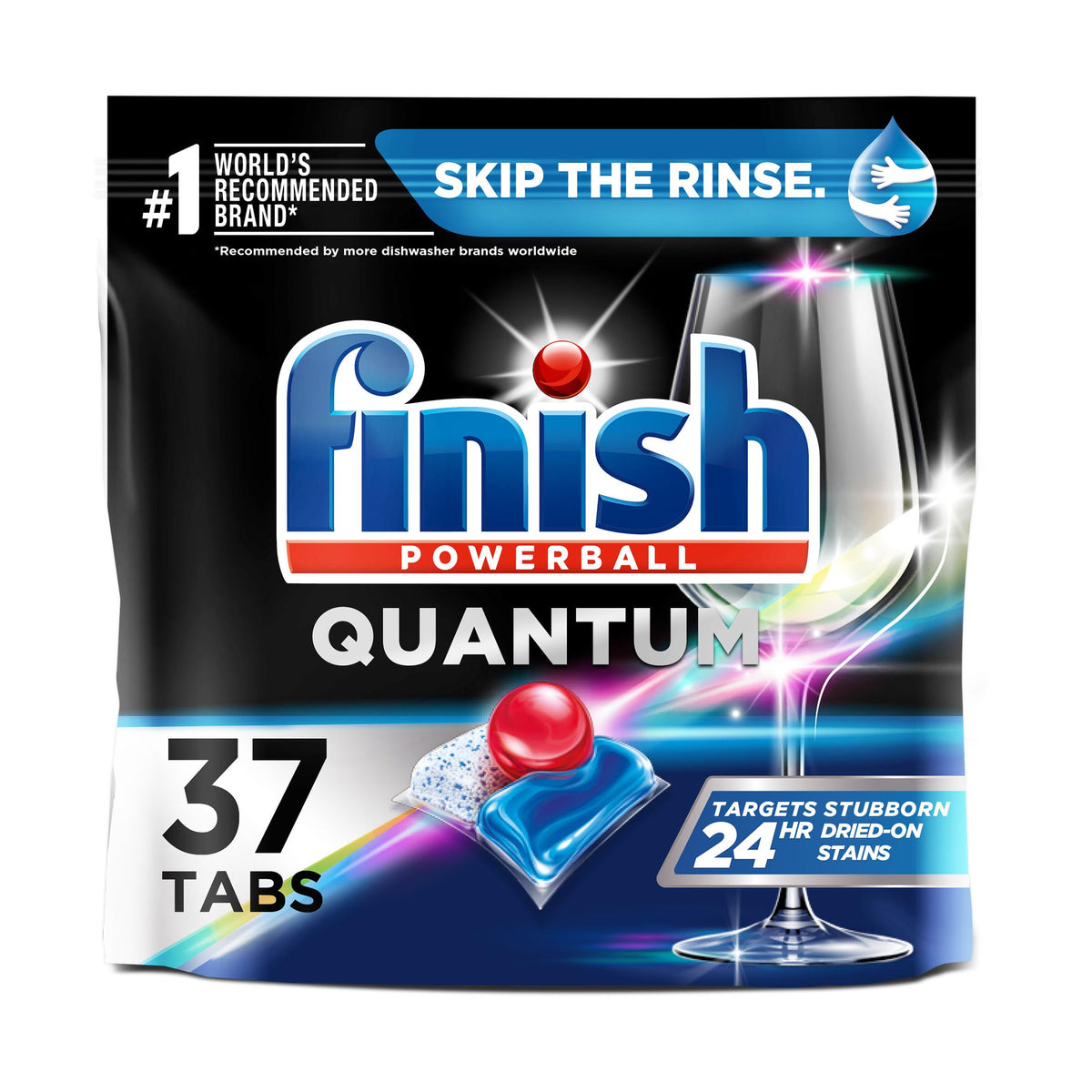 Finish 37 Count (Pack of 1) / Coffee / Single Pack Dish Soap