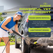 Multi-Angle Rotary Spray Wand by Sun Joe – Black, Model SPX-MARW1