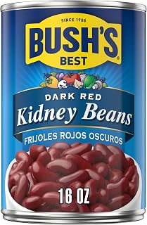 Bush's Best Dark Red Kidney Beans 16oz | No can opener? No problem. Now with a pop-top lid!