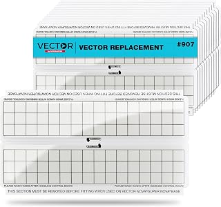 Catchmaster Vector White Glue Trap Refill Monitors, 12-Pk, UV Light Fly Traps for Home, Unscented Sticky Gnat Glue Boards for House, UV Lamp Insect & Mosquito Killer, Adhesive Bug Light Boards